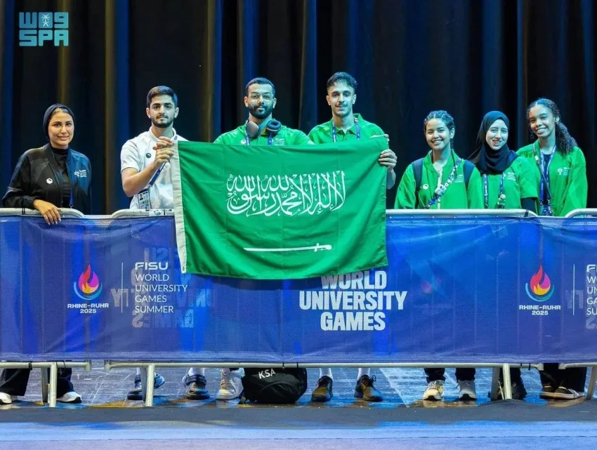 الفرق الجامعية السعودية تواصل التألق في المنافسات العالمية بألمانيا
