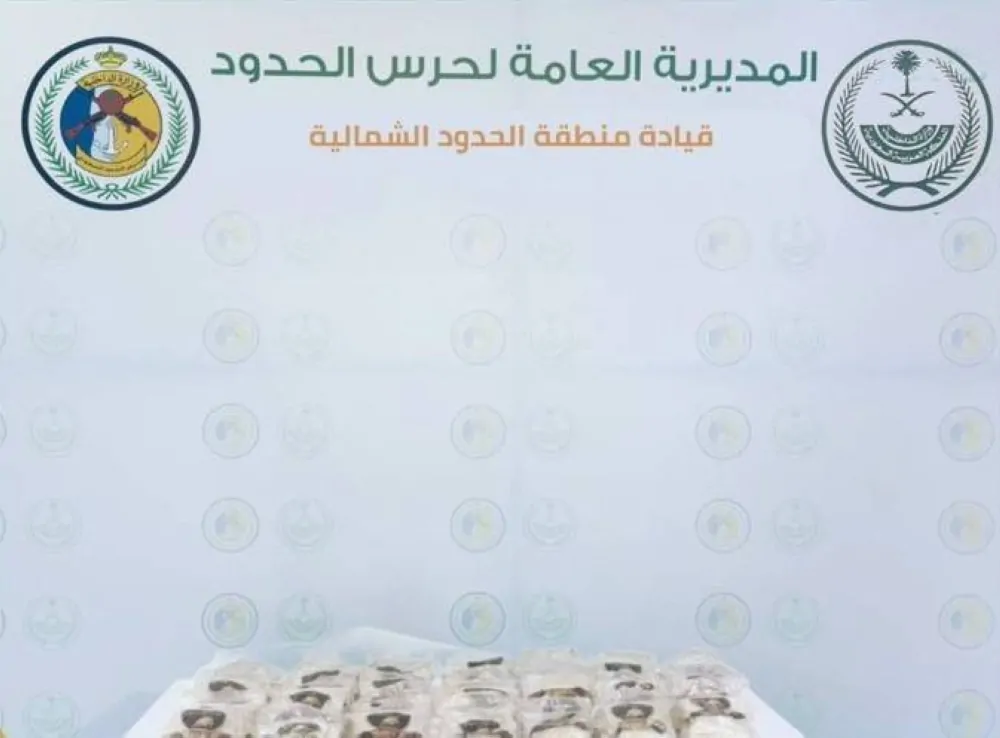 حرس الحدود بالشمالية ينجح في إحباط تهريب 38,266 قرصاً من مادة الإمفيتامين المخدرة