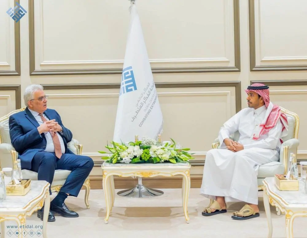 السفير الفلسطيني في الرياض يلتقي الأمين العام لمبادرة اعتدال
