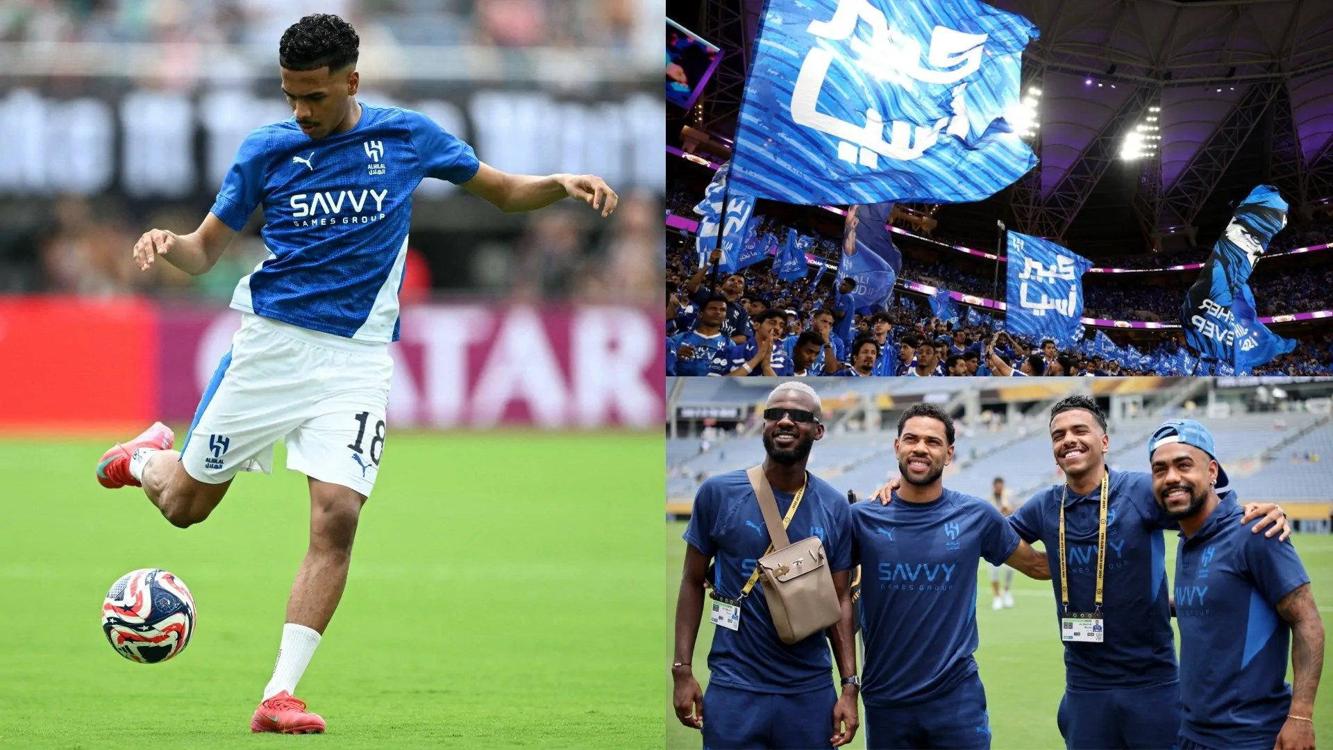 مصعب الجوير يوقع مع ناديه الجديد برفقة نجم من الهلال