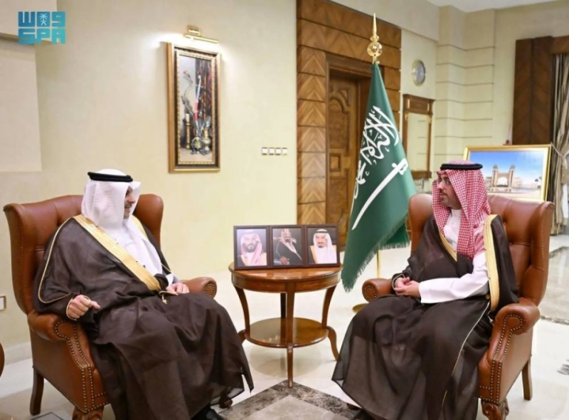 محافظ جدة يستقبل نائب رئيس الهيئة السعودية للمياه في زيارة رسمية